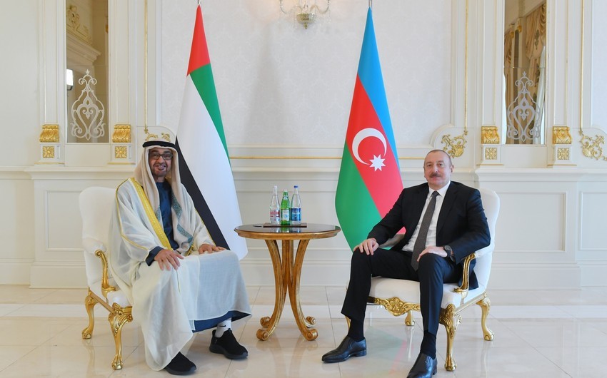 UAE President makes phone call to Ilham Aliyev