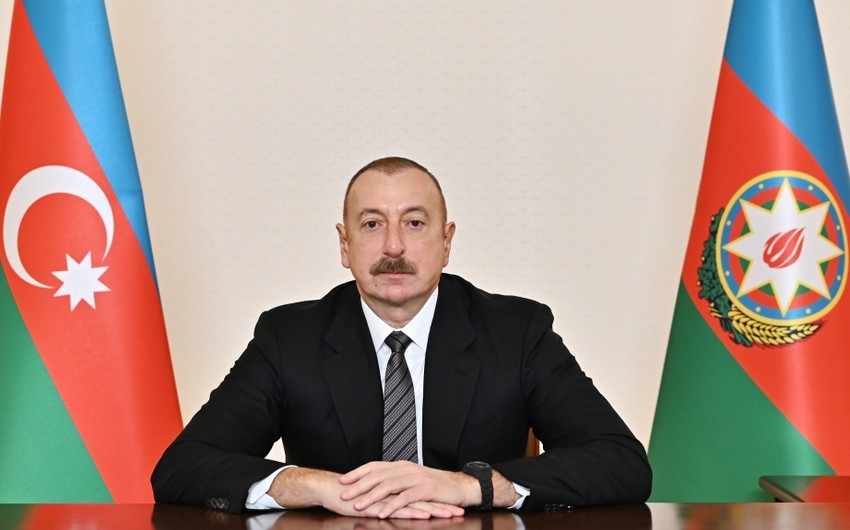 Ilham Aliyev congratulates Lithuanian counterpart