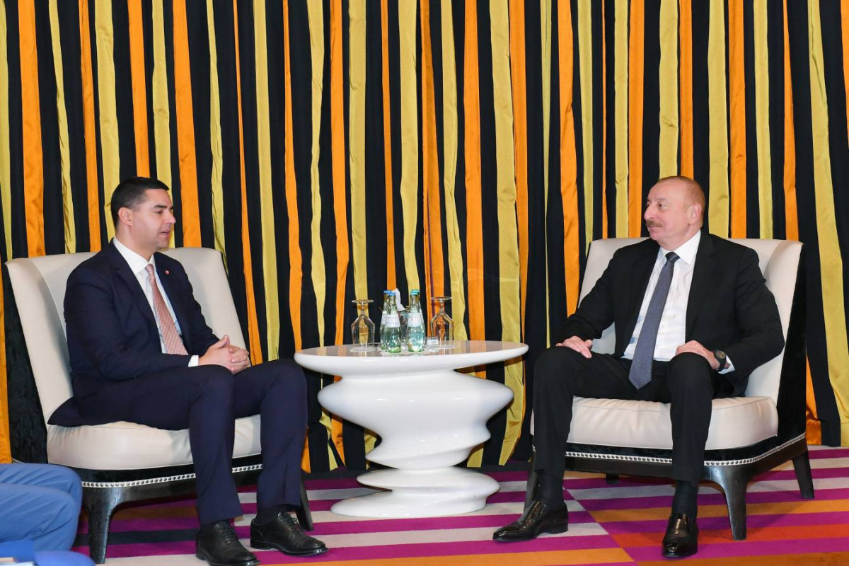 Azerbaijan's President Ilham Aliyev met with the acting chairman of the OSCE in Munich