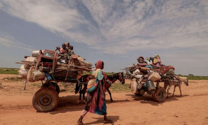 الهجرة الدولية: نزوح واسع جراء اشتباكات في “الفاشر” غربي السودان
