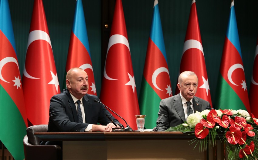 Azerbaijani and Turkish presidents make press statements - UPDATED