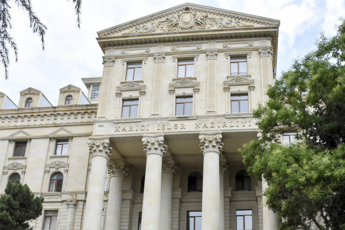 Azerbaijan's MFA: France’s insidious policy will not yield any results