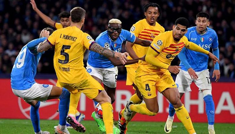 نابولي يمهد طريق برشلونة نحو كأس العالم للأندية 2025