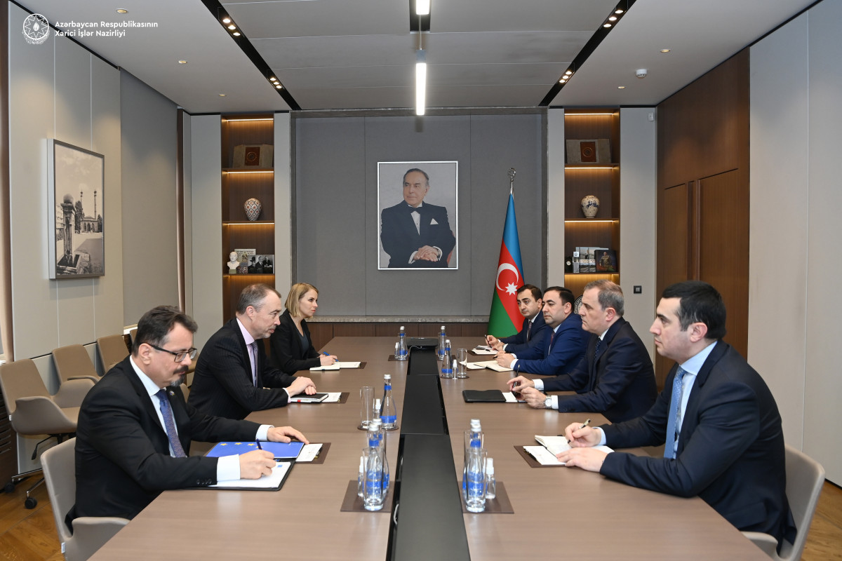 Azerbaijani FM meets with EU Special Representative