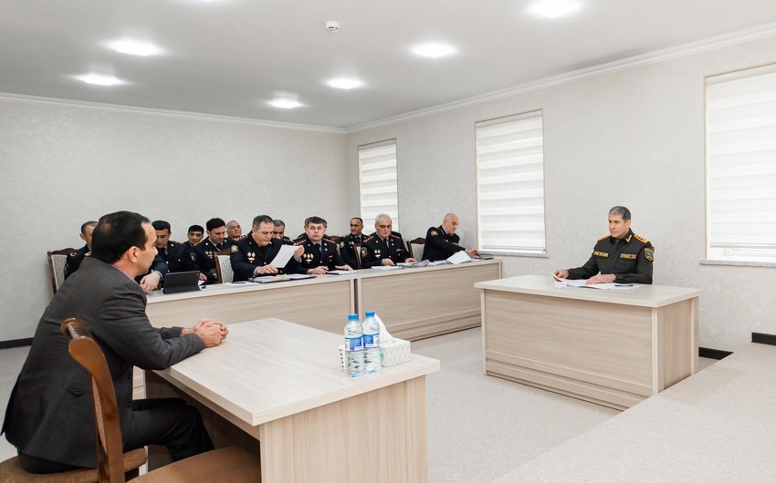 Министр внутренних дел провел прием граждан в Саатлинском районе