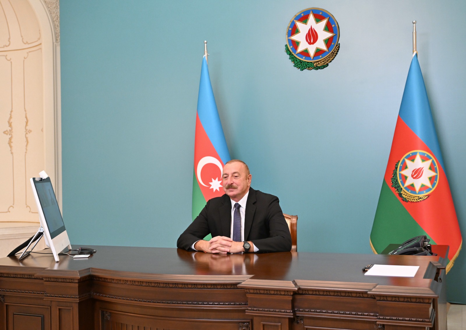 İlham Əliyev israilli naziri QƏBUL ETDİ