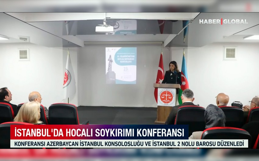 İstanbulda Xocalı soyqırımına həsr olunmuş konfrans təşkil edilib