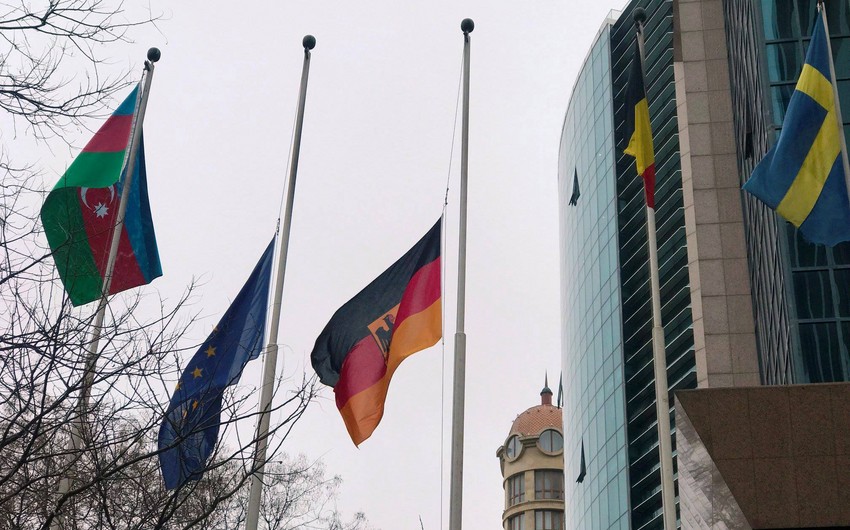 The German Embassy in Azerbaijan paid tribute to the victims in Khojaly
