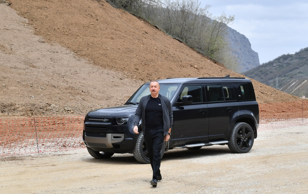 Ильхам Алиев посетил Ходжалы и Ханкенди