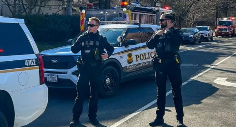 Air Force man sets himself on fire outside Israeli embassy in Washington DC