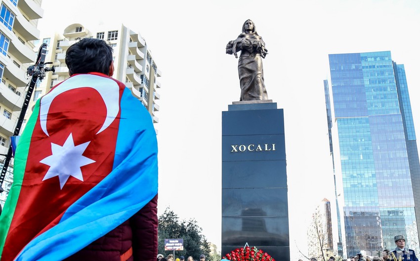 The people of Azerbaijan commemorate Khojaly genocide's victims with moment of silence