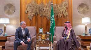 رئيس مجلس الدوما الروسي يلتقي مع ولي العهد السعودي في الرياض