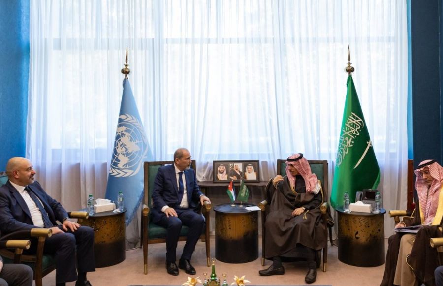 وزيرا خارجية السعودية والأردن يبحثان تطورات الأوضاع في غزة