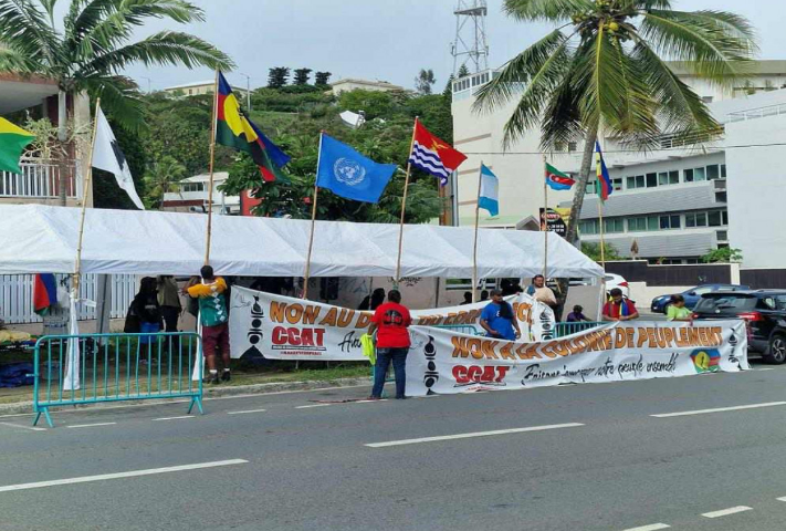 New Caledonia holds next protest against France's colonialism policy