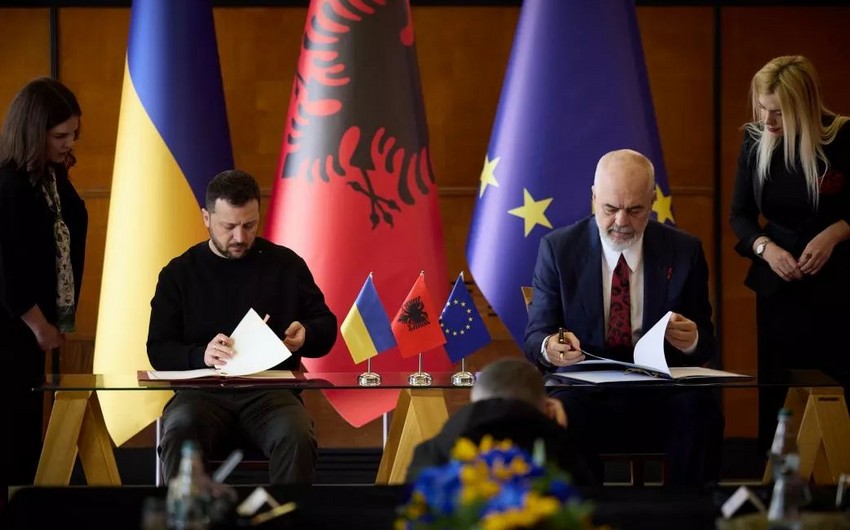 Ukraine, Albania ink agreement on friendship, cooperation