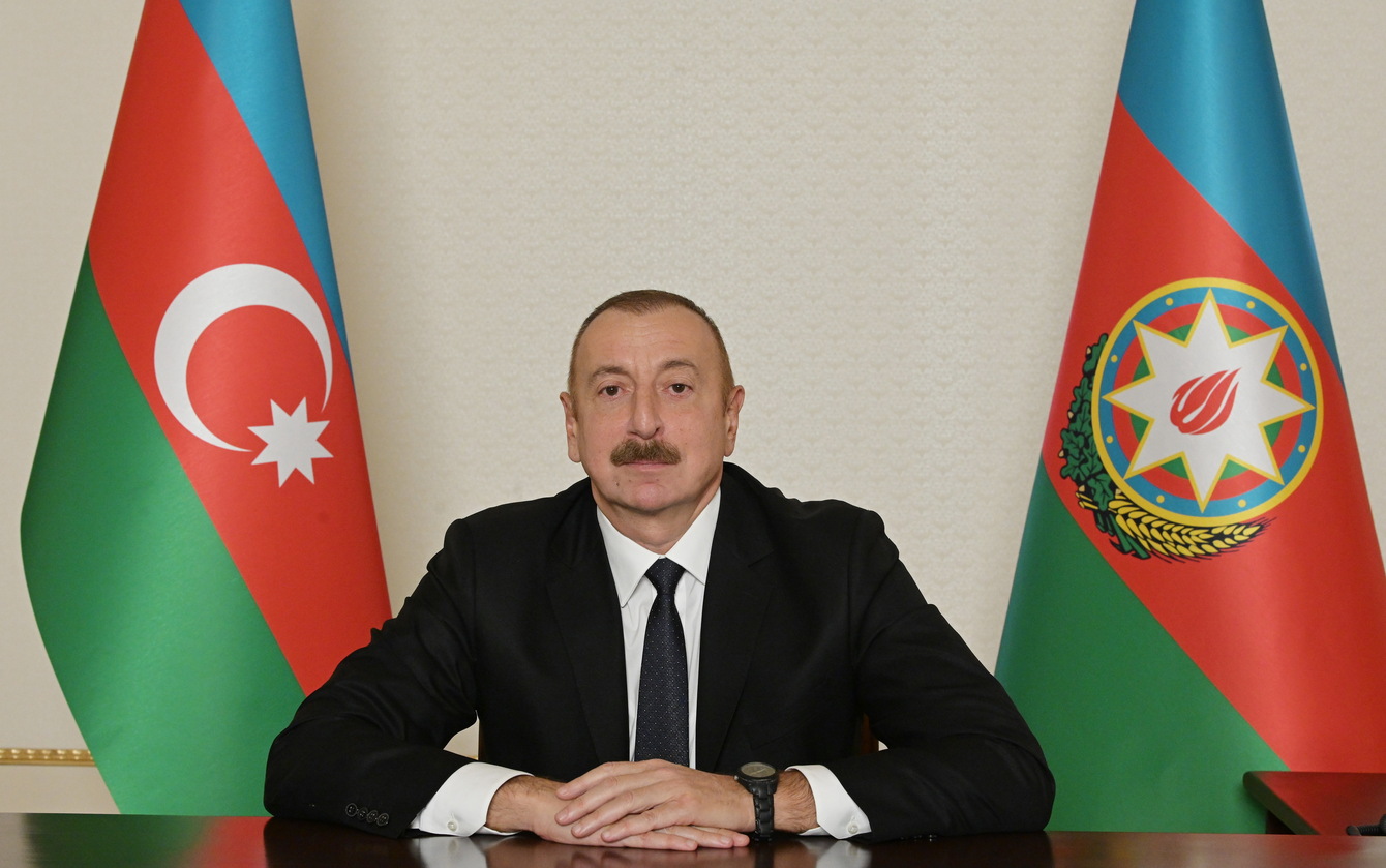 Baku hosts ministerial meetings on SGC and green energy, Ilham Aliyev delivers speech at meeting