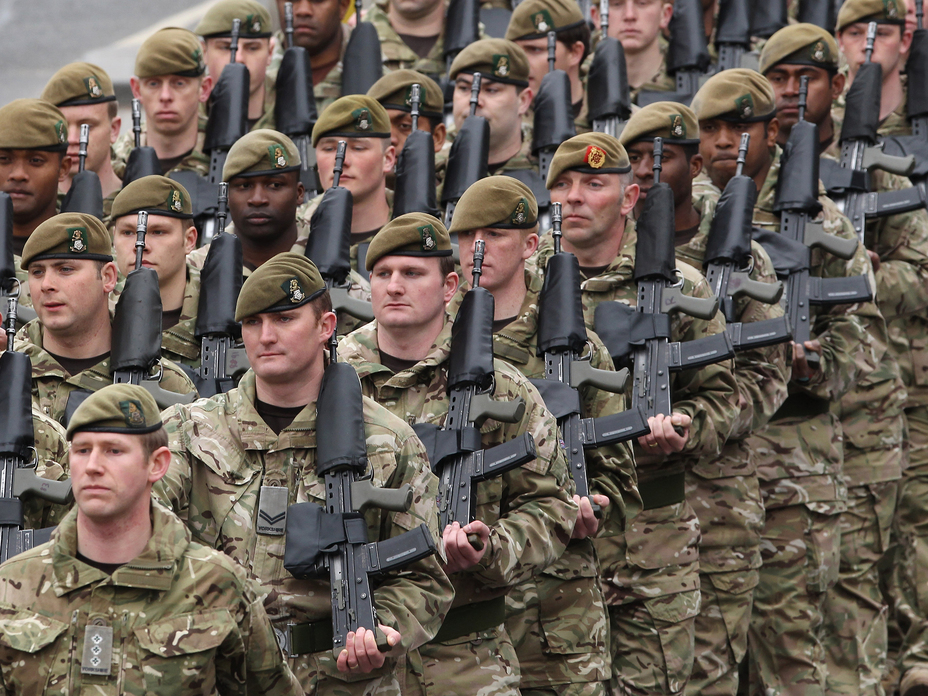 Британия готовит своих солдат к позиционным боям из-за конфликта на Украине