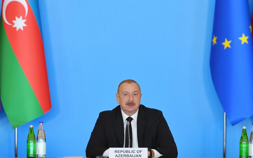 President Ilham Aliyev: ‘Today's geopolitical situation in Eurasia proves exactly what we needed to do’