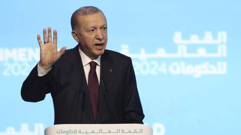 Erdogan: Forming Palestinian state essential