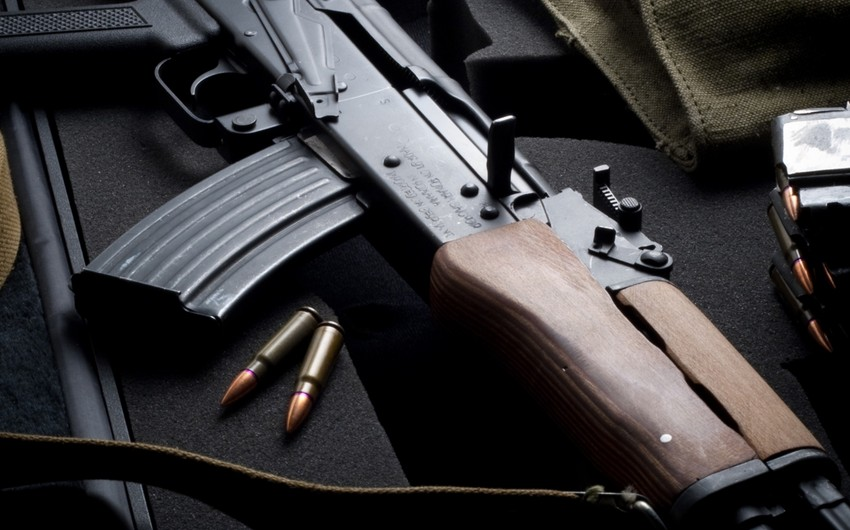 Assault rifles, machine guns, and grenades found in Khankandi