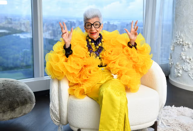 Fashion icon and ‘geriatric starlet’ Iris Apfel dies aged 102