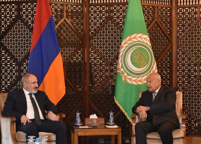 أبو الغيط يستقبل رئيس وزراء أرمينيا