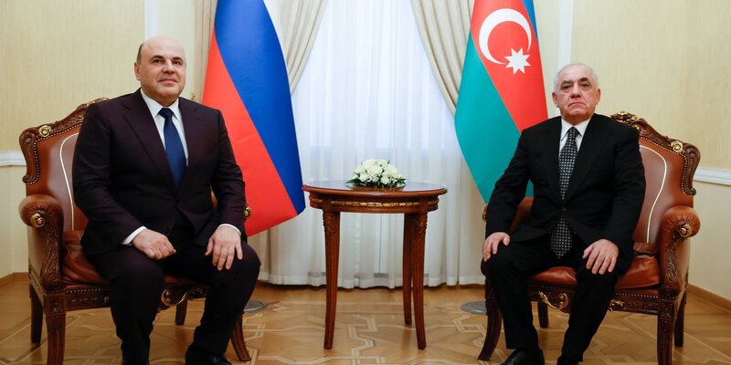 Михаил Мишустин и Али Асадов провели переговоры в Баку