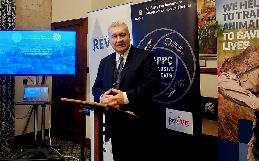 UK Parliament hosts event on landmine threat Azerbaijan faces