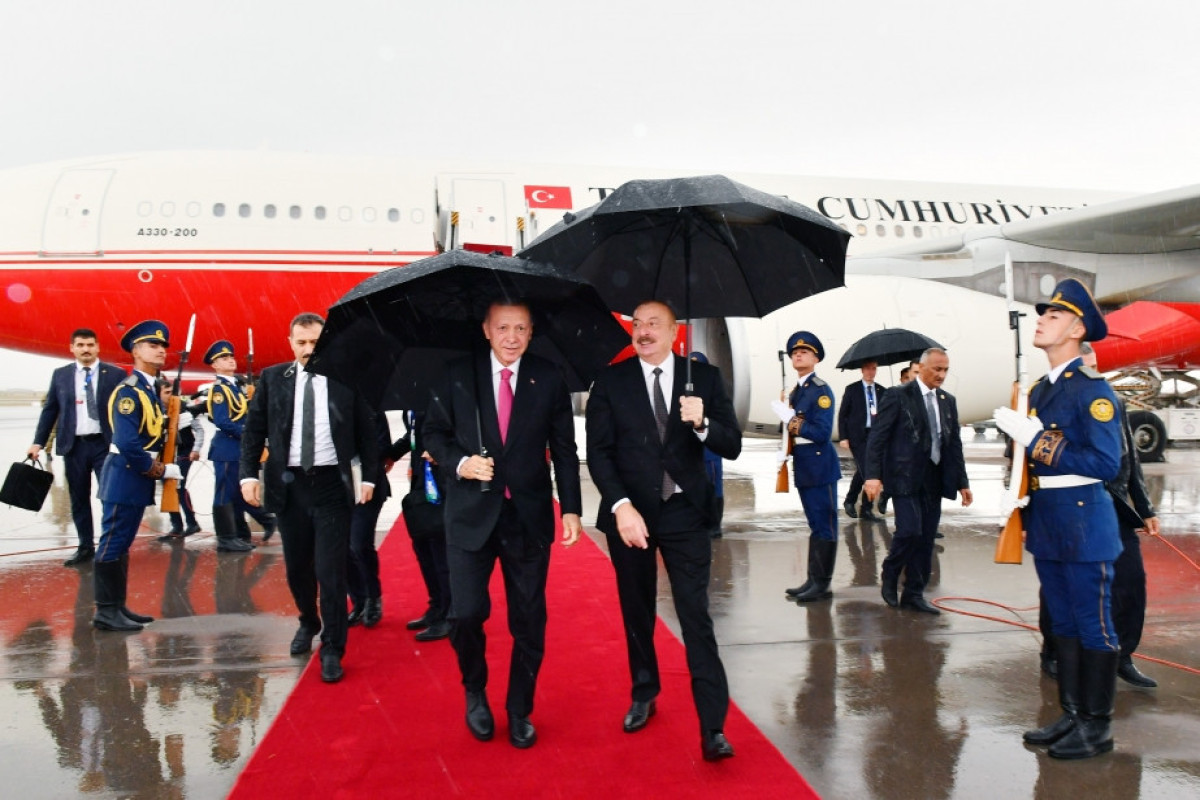 Turkish President's visit to Nakhchivan kicks off