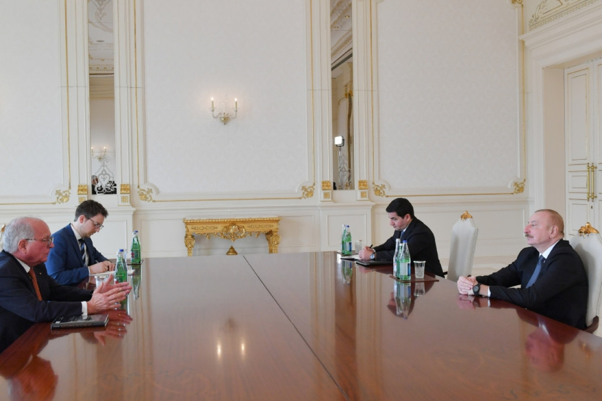 Ilham Aliyev receives President of the Munich Security Conference Foundation