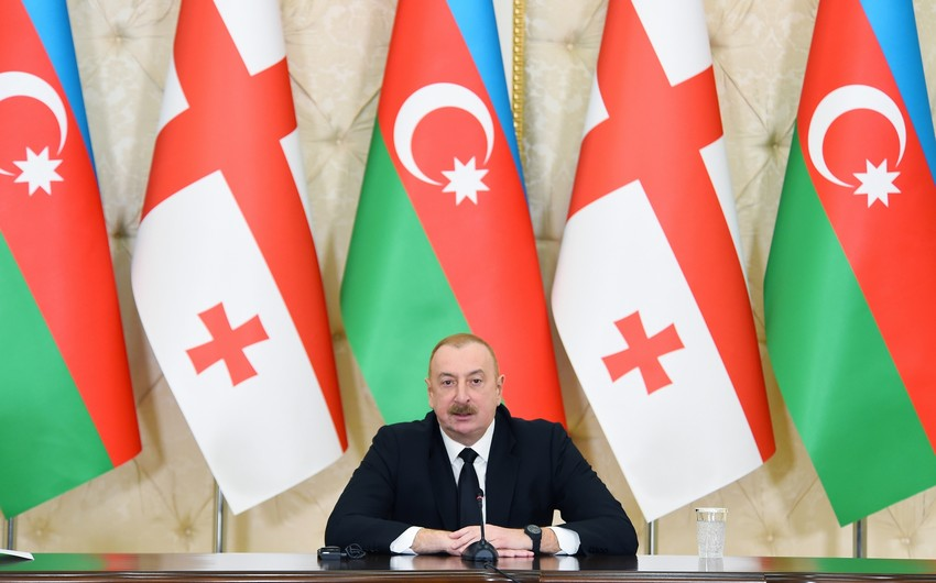 President of Azerbaijan: The International law norms must be the basis for each country and there can be nodiscrimination