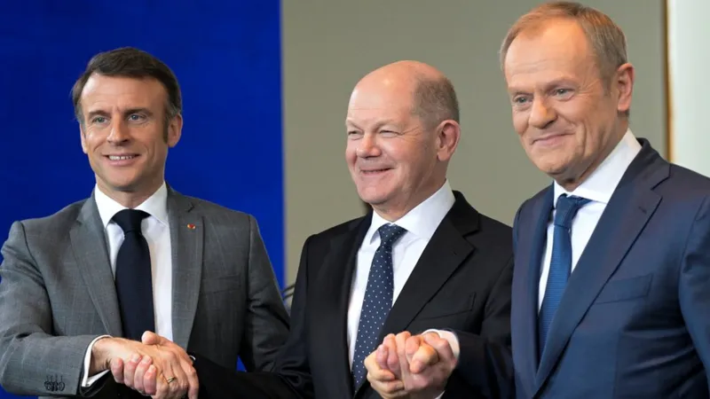 Ukraine war: Europe split clouds Macron talks with Scholz in Berlin