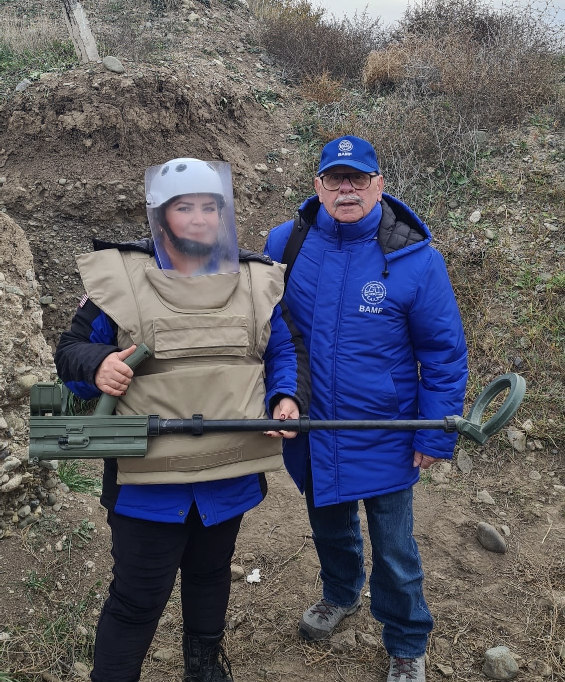 IEPF Representative Commends Efforts in Karabakh Mine Clearance - PHOTO