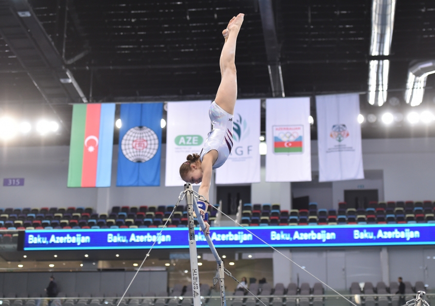 Азербайджанские гимнасты взяли золото, серебро и бронзу на турнире в Нидерландах
