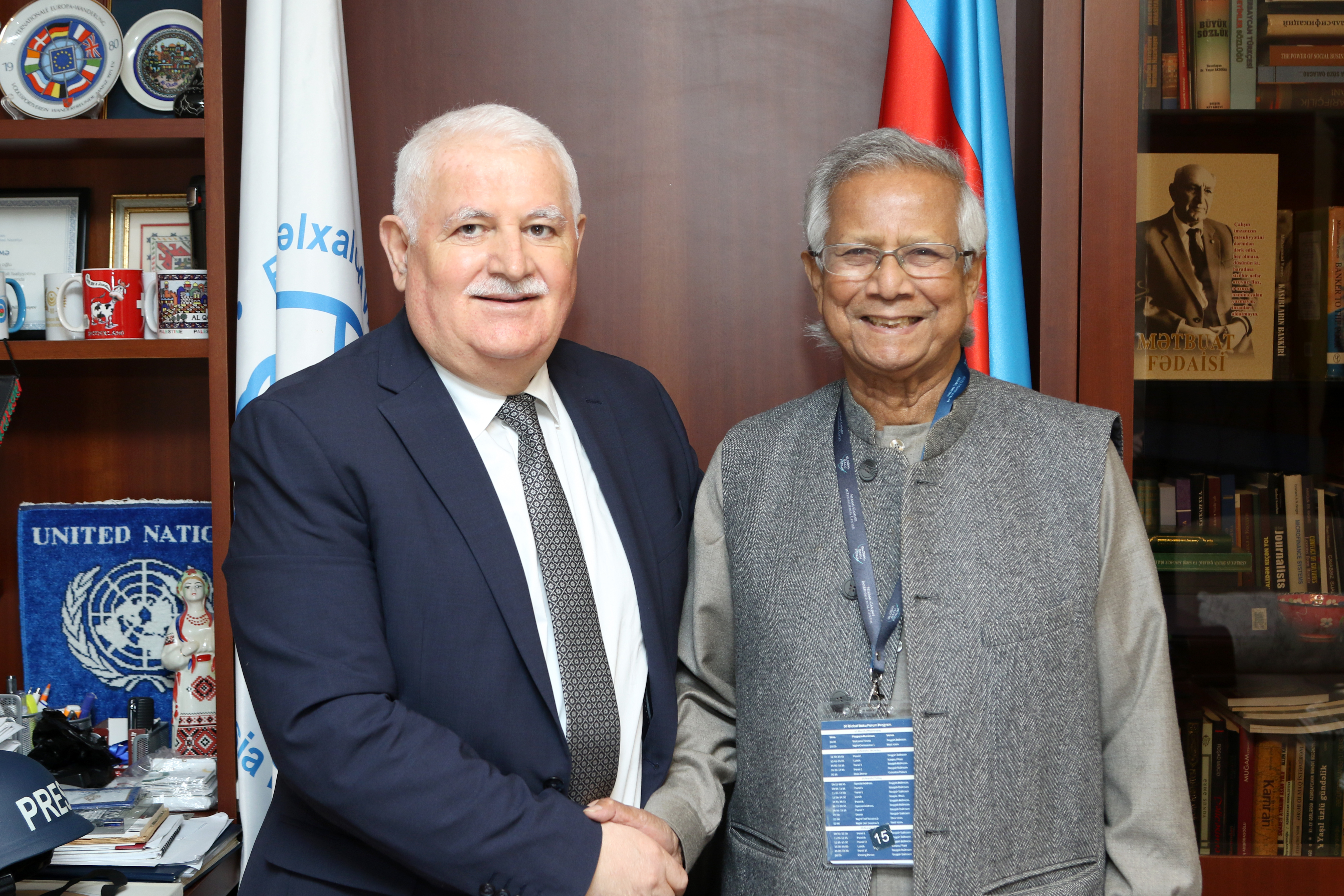 Nobel Peace Prize Laureate Muhammad Yunus visited IEPF - PHOTOS - VIDEO