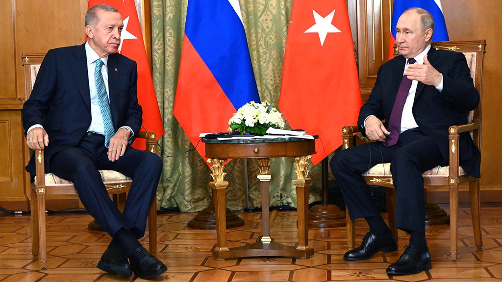 Путин и Эрдоган по телефону обсудили развитие двусторонних отношений