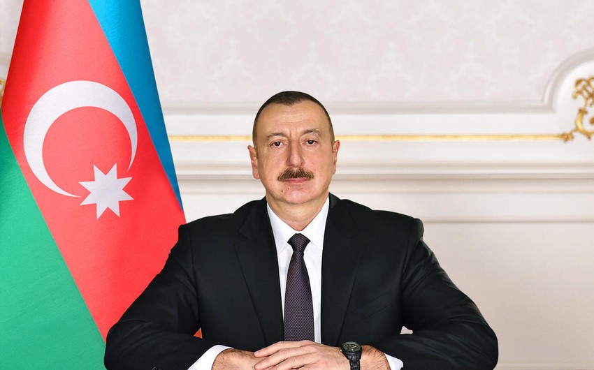 Президент Ильхам Алиев поделился публикацией в связи с 27 сентября - Днем памяти