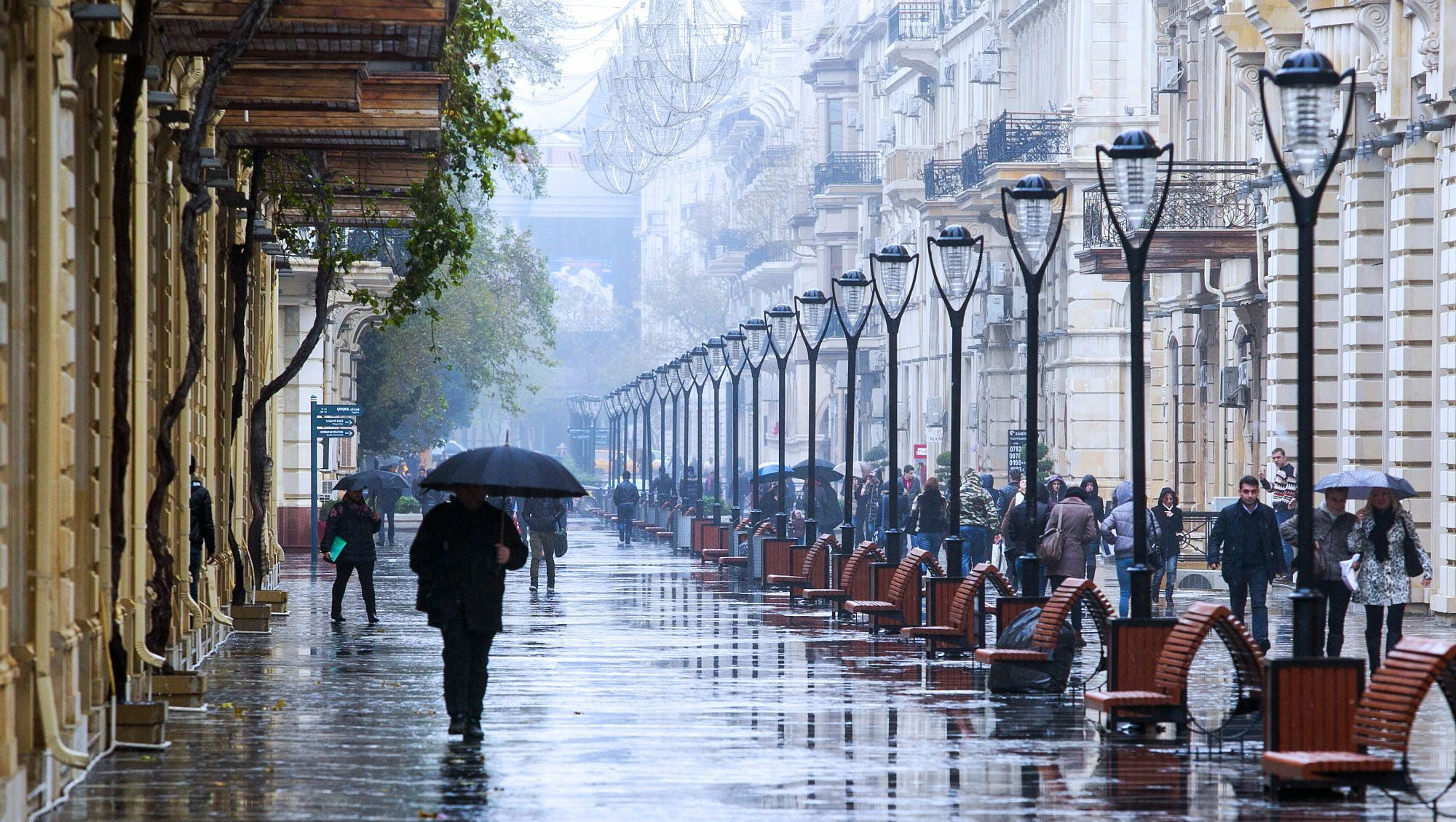 Завтра на территории Азербайджана будет дождливо