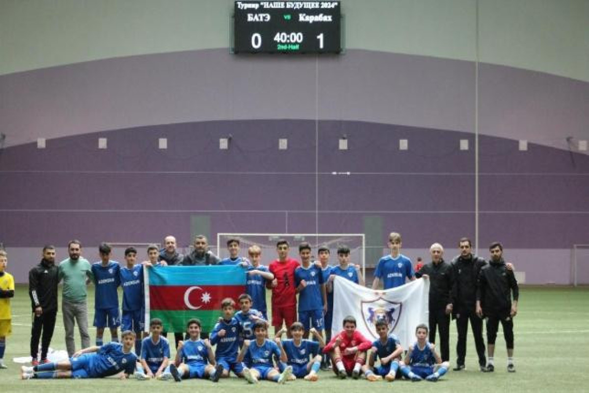 “Qarabağ”ın U-14 komandası Belarusda çempion oldu