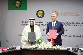 اتفاق مشترك بين تركيا ودول الخليج لبدء مفاوضات بشأن التجارة الحرة
