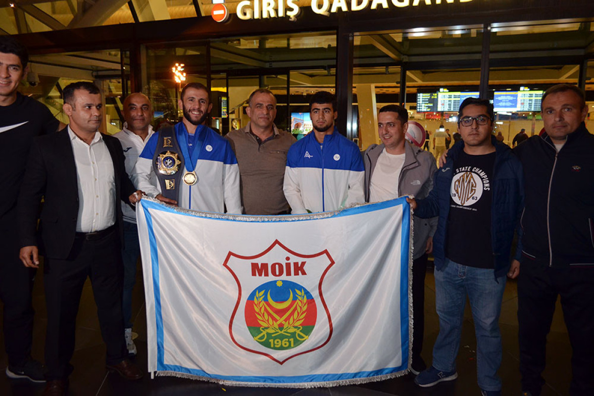 Azerbaijan's successful representatives at World Championship in Belgrade return to home- MoD