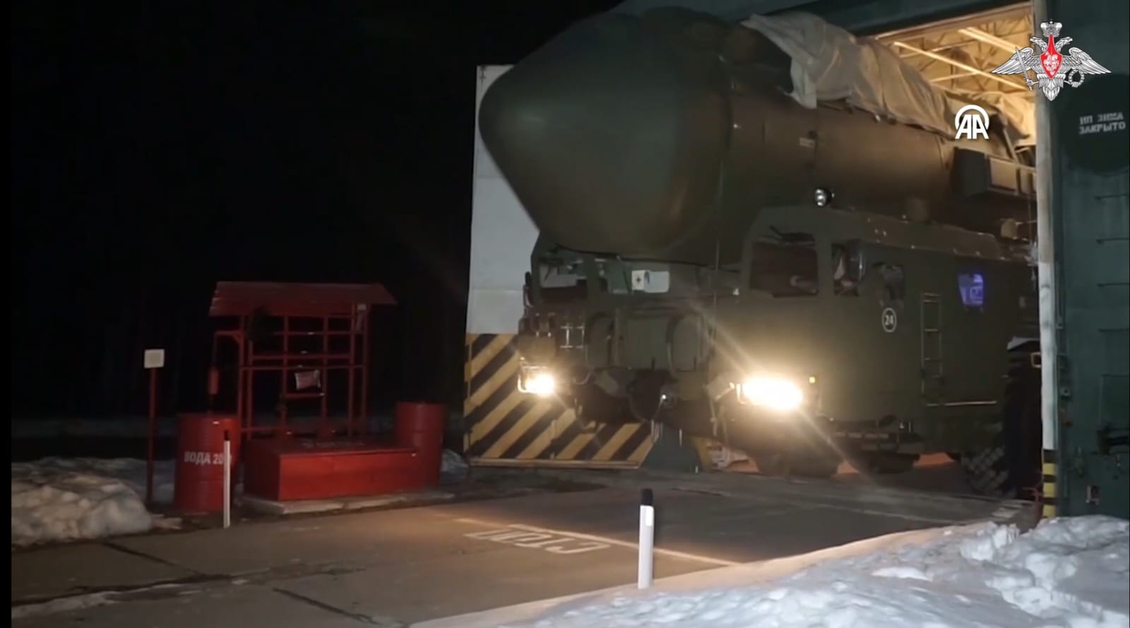 Rusiya “Yars” raketi ilə təlimlərə çıxıb