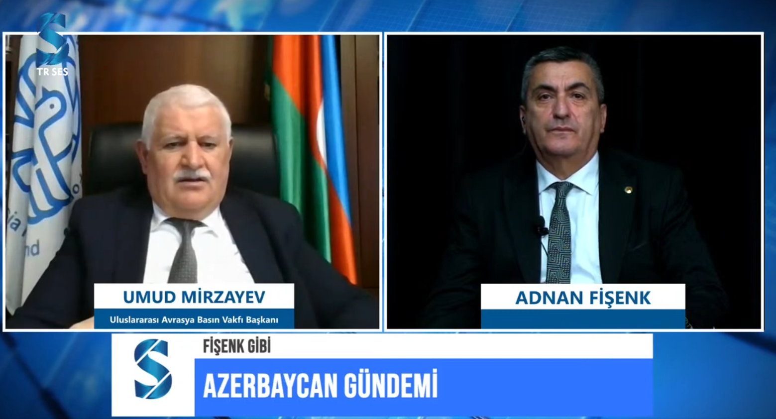 ميرزايف يناقش الأحداث الجارية في اذربيجان مع قناة ت - ر سس التركية