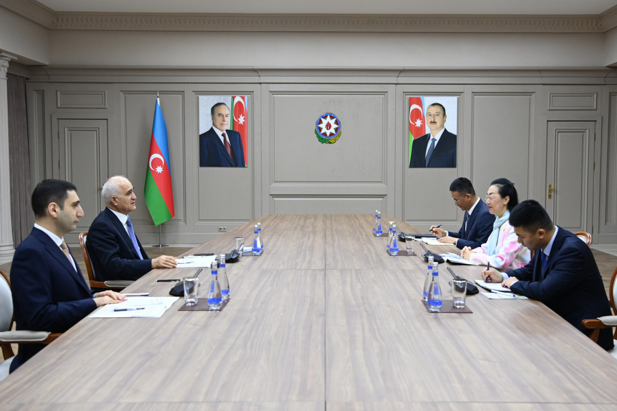Azerbaijan's Deputy PM meets Chinese Ambassador