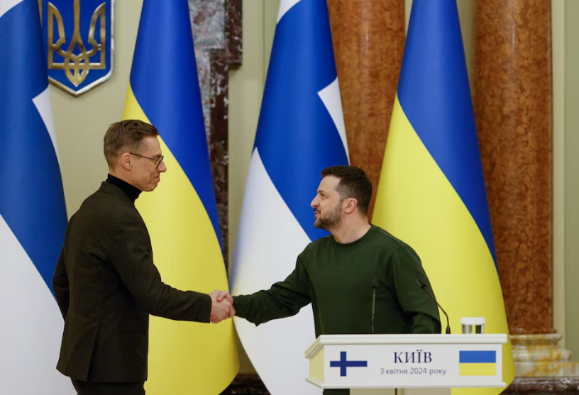 Finlandiya-Ukrayna arasında 10 illik təhlükəsizlik anlaşması bağlanıb