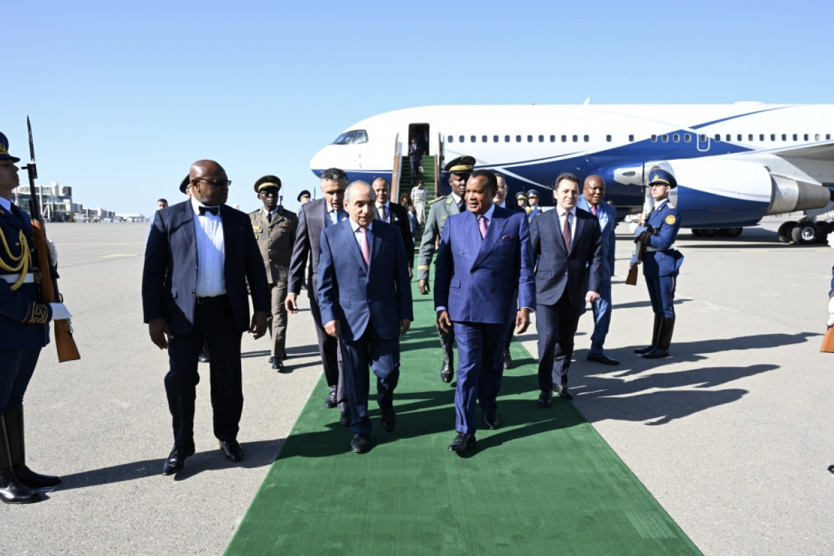 President of Congo embarks on his official visit to Azerbaijan