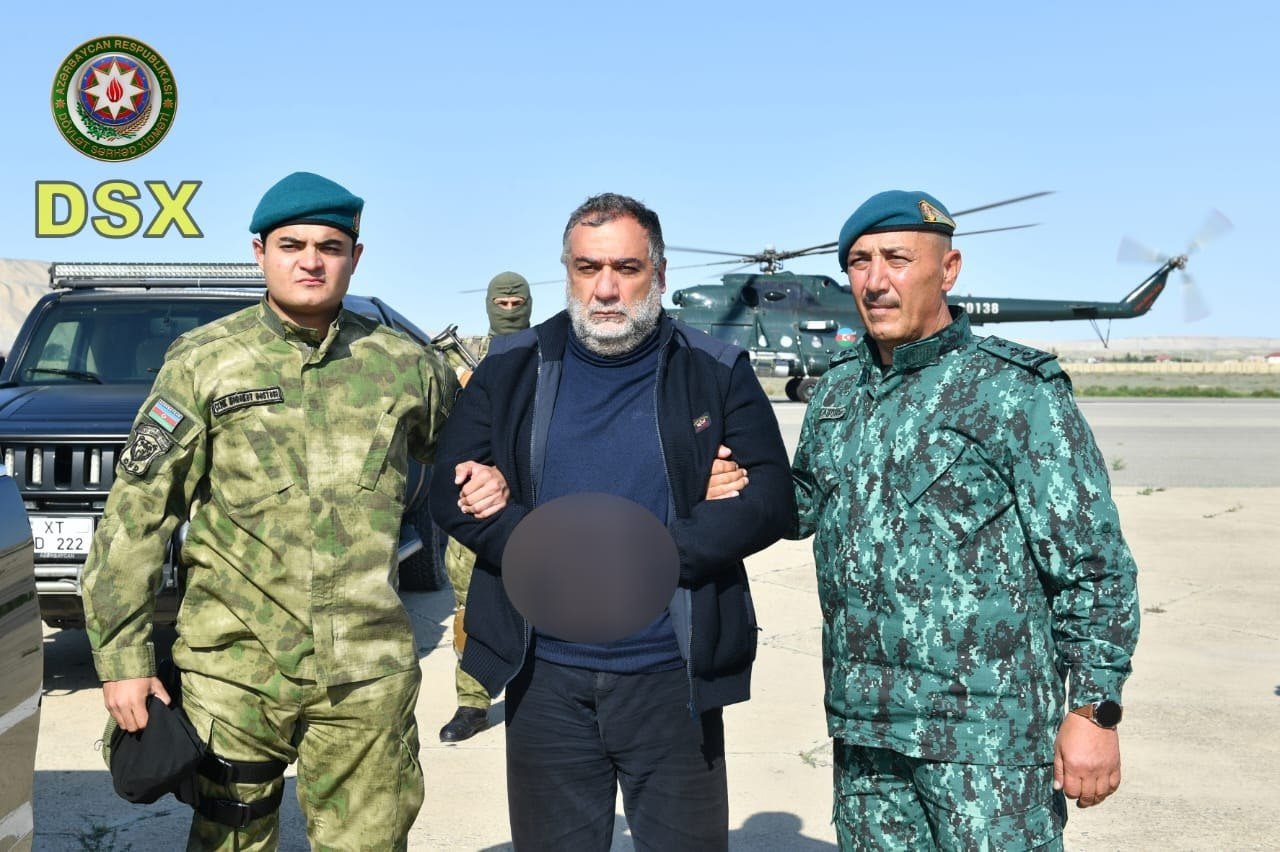 Vardanyan was arrested and brought to Baku