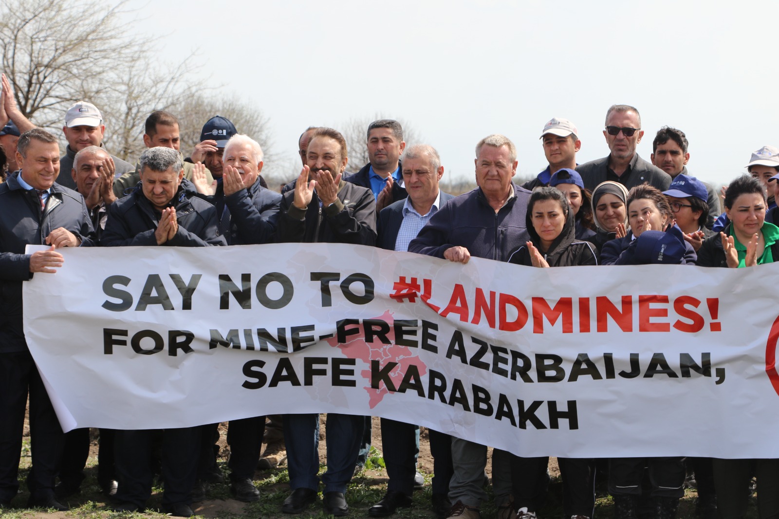 В Карабахе провели акцию по посадке деревьев в связи с Международным днем просвещения по вопросам минной опасности – ФОТО