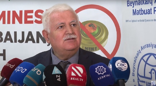 Umud Mirzayev: "Mine is not only Azerbaijan's problem, it is a crime against humanity" - VİDEO