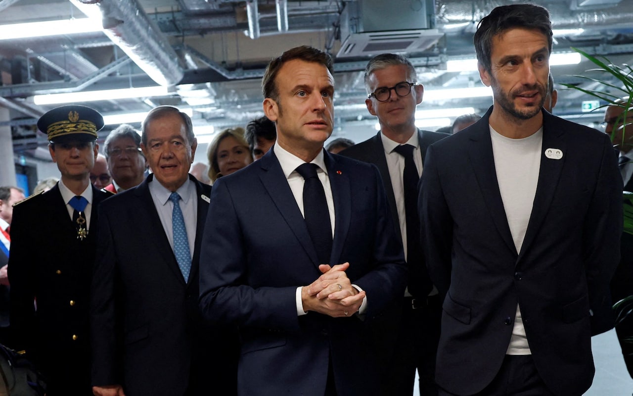Russia seeking to undermine Games, says Emmanuel Macron